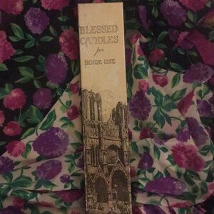 Catholic ritual candles.  Ritualistic BLESSED CANDLES